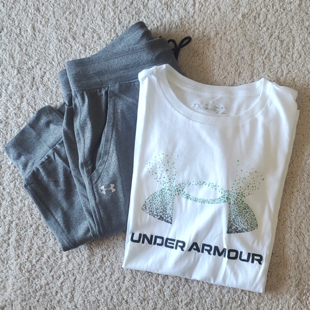 UNDER ARMOUR Woman's set Joggers and Tee